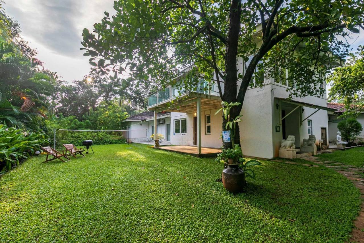 Hamptons Charm By Stayvista Luxury 5Br With Pool, Lawn & Table Tennis 알리바그 외부 사진